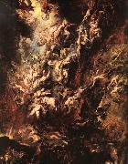 RUBENS, Pieter Pauwel Fall of the Rebel Angels china oil painting artist